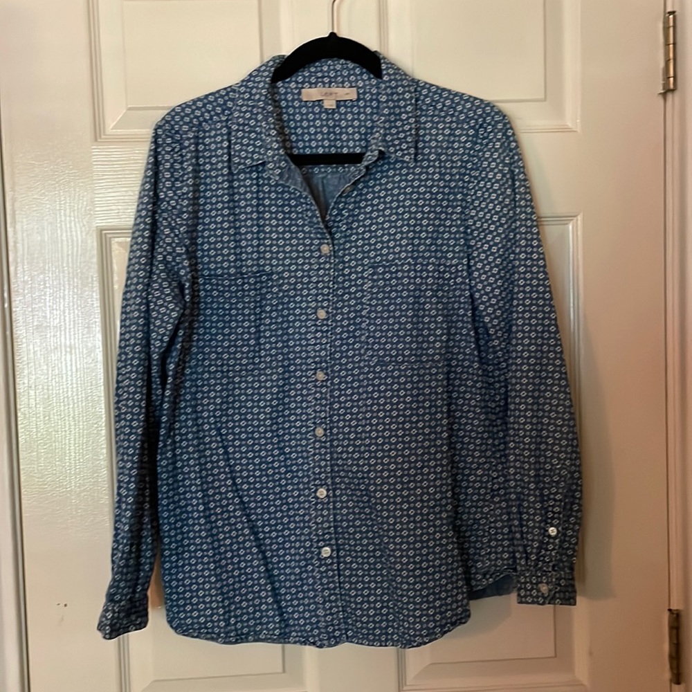 Loft Button down Floral Print